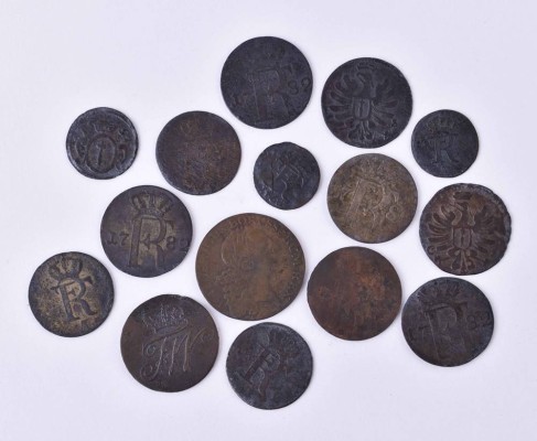 Small coins old Germany - Prussia