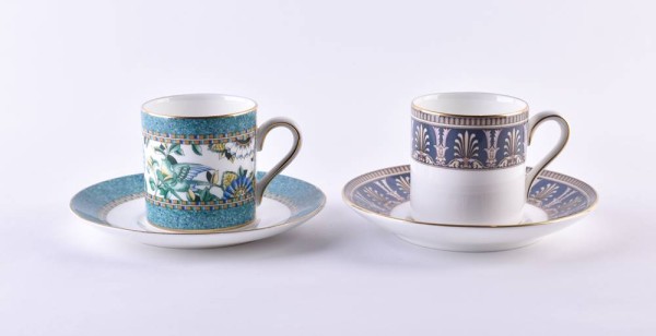 two cups & two saucers Wedgewood