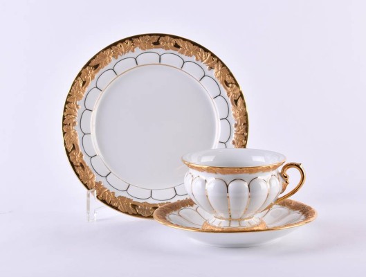 Meissen coffee set X-shape