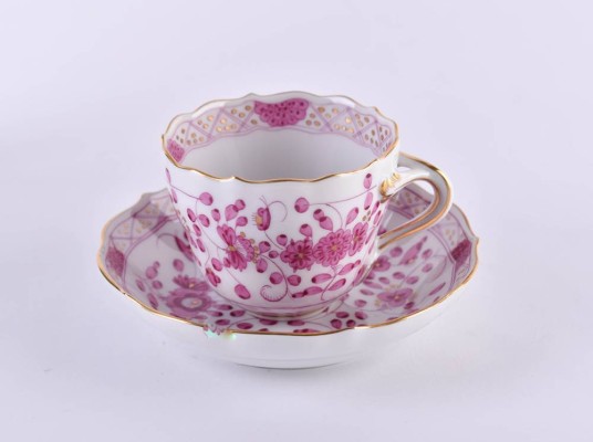 Meissen demitasse cup & saucer