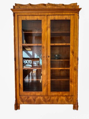 Biedermeier bookcase around 1840/50