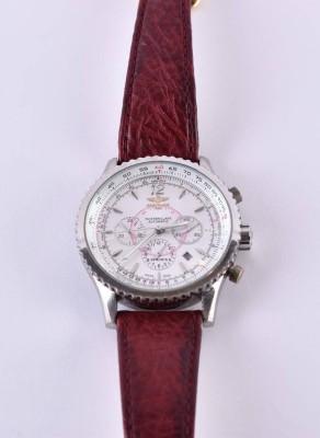 Breitling Navitimer Montbrillant A41330 Stahl Chronographe