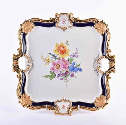 Large Meissen platter